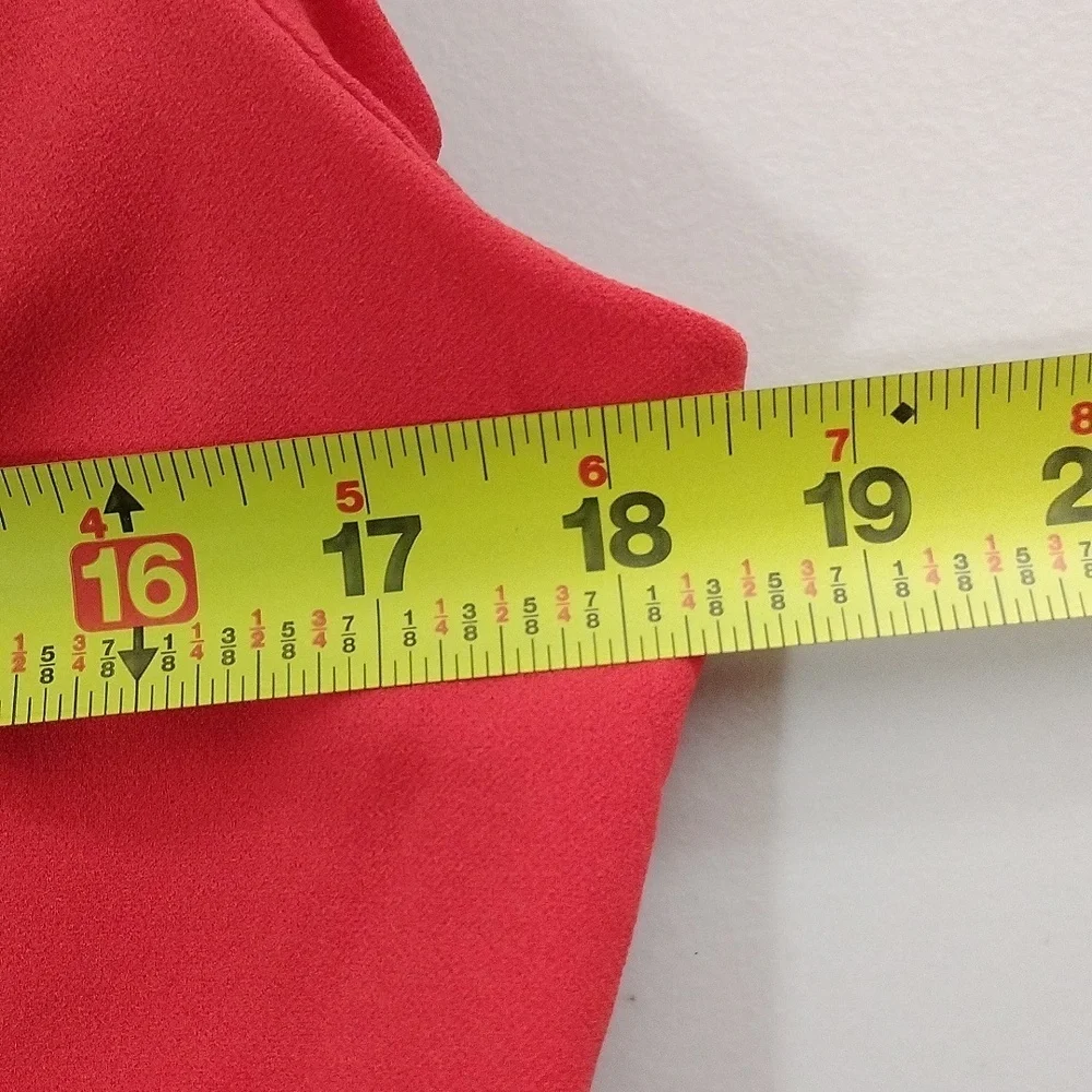 Calvin Klein Red Jumpsuit with Sleek Design Size 14